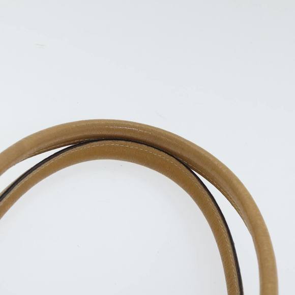 PRADA Shoulder Bag Leather Brown Silver Auth yk15387 - Picture 8 of 16